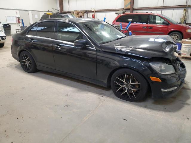 WDDGF8AB5DG103042 - 2013 MERCEDES-BENZ C 300 4MATIC BLACK photo 4