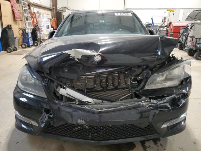 WDDGF8AB5DG103042 - 2013 MERCEDES-BENZ C 300 4MATIC BLACK photo 5