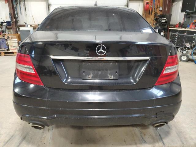 WDDGF8AB5DG103042 - 2013 MERCEDES-BENZ C 300 4MATIC BLACK photo 6