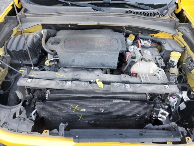 ZACCJBCT9GPD45852 - 2016 JEEP RENEGADE TRAILHAWK YELLOW photo 12