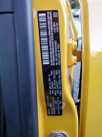 ZACCJBCT9GPD45852 - 2016 JEEP RENEGADE TRAILHAWK YELLOW photo 13