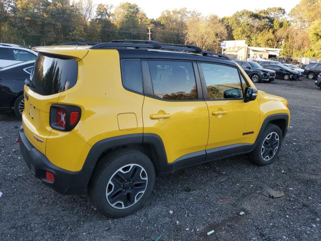 ZACCJBCT9GPD45852 - 2016 JEEP RENEGADE TRAILHAWK YELLOW photo 3