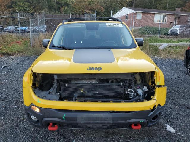 ZACCJBCT9GPD45852 - 2016 JEEP RENEGADE TRAILHAWK YELLOW photo 5