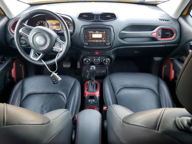 ZACCJBCT9GPD45852 - 2016 JEEP RENEGADE TRAILHAWK YELLOW photo 8