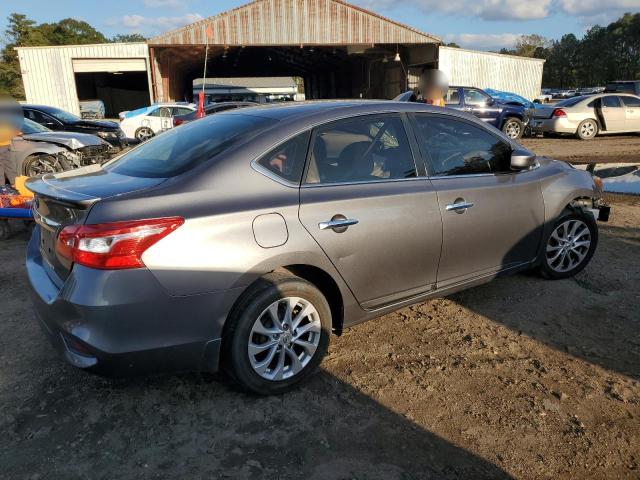 3N1AB7AP6KY274978 - 2019 NISSAN SENTRA S GRAY photo 3