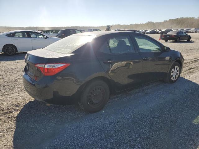 5YFBURHEXEP123206 - 2014 TOYOTA COROLLA L BLACK photo 3