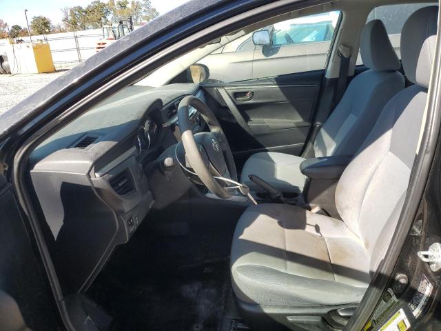 5YFBURHEXEP123206 - 2014 TOYOTA COROLLA L BLACK photo 7