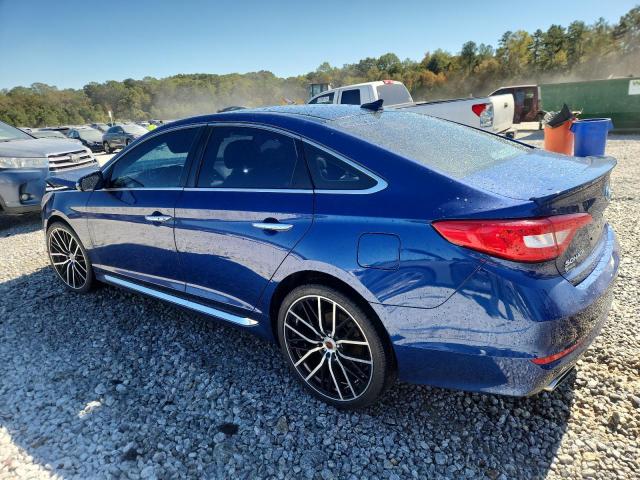 5NPE34AF4FH011263 - 2015 HYUNDAI SONATA SPORT BLUE photo 2