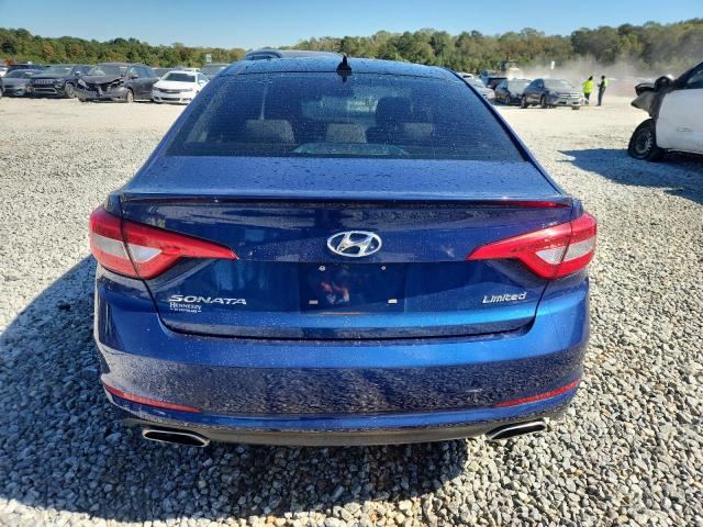 5NPE34AF4FH011263 - 2015 HYUNDAI SONATA SPORT BLUE photo 6