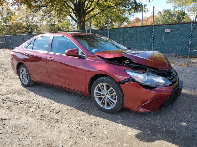 4T1BF1FK8HU709734 - 2017 TOYOTA CAMRY LE RED photo 4