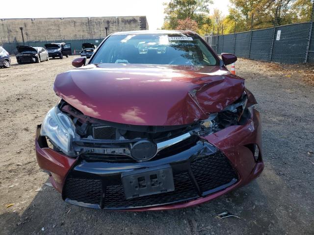 4T1BF1FK8HU709734 - 2017 TOYOTA CAMRY LE RED photo 5