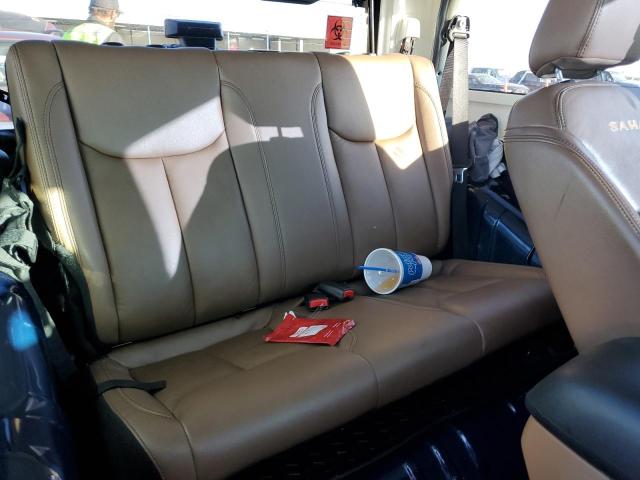 1C4AJWBG5DL581515 - 2013 JEEP WRANGLER SAHARA Azul foto 10