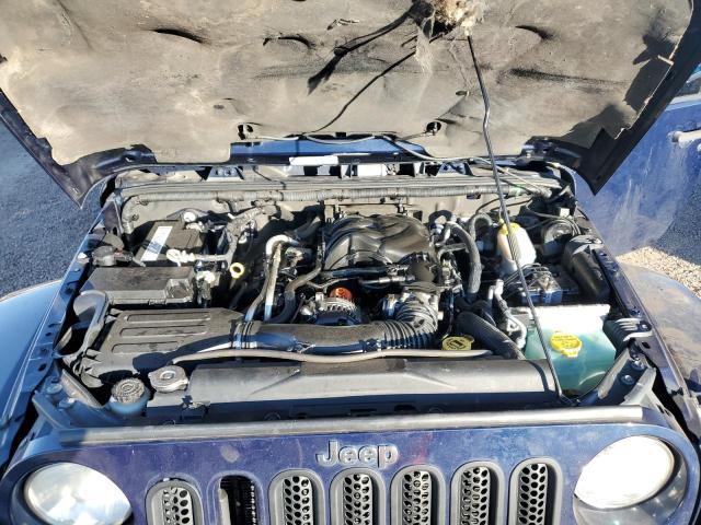 1C4AJWBG5DL581515 - 2013 JEEP WRANGLER SAHARA Azul foto 11