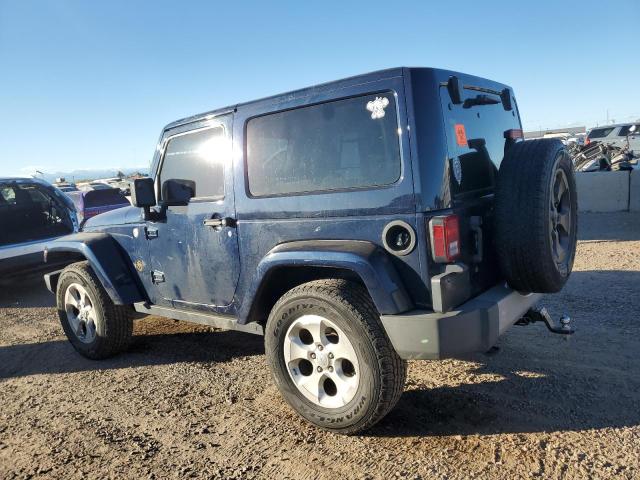 1C4AJWBG5DL581515 - 2013 JEEP WRANGLER SAHARA Azul foto 2