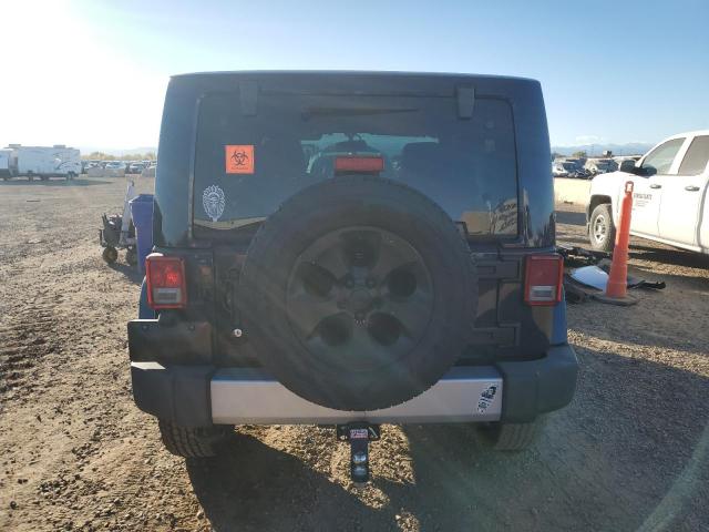 1C4AJWBG5DL581515 - 2013 JEEP WRANGLER SAHARA Azul foto 6