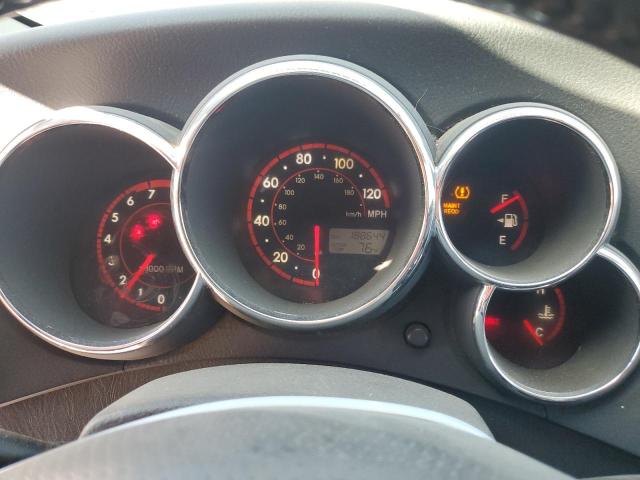 2T1KR32E25C415147 - 2005 TOYOTA COROLLA MA XR BLACK photo 9