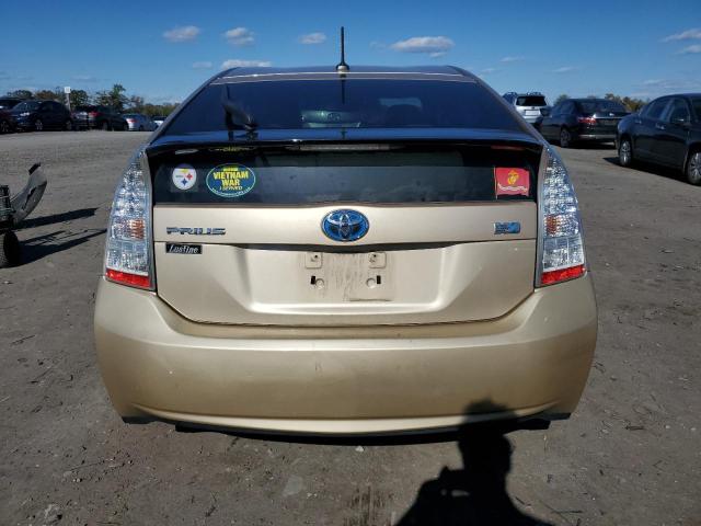 JTDKN3DU4A0056422 - 2010 TOYOTA PRIUS Gold Foto 6