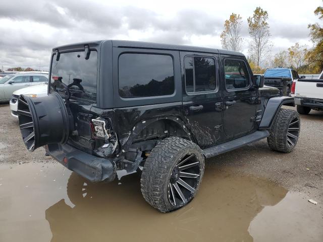 1C4HJXEN4MW711393 - 2021 JEEP WRANGLER U SAHARA BLACK photo 3