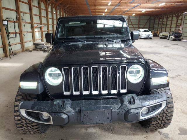 1C4HJXEN4MW711393 - 2021 JEEP WRANGLER U SAHARA BLACK photo 5