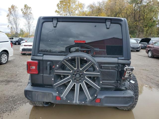 1C4HJXEN4MW711393 - 2021 JEEP WRANGLER U SAHARA BLACK photo 6