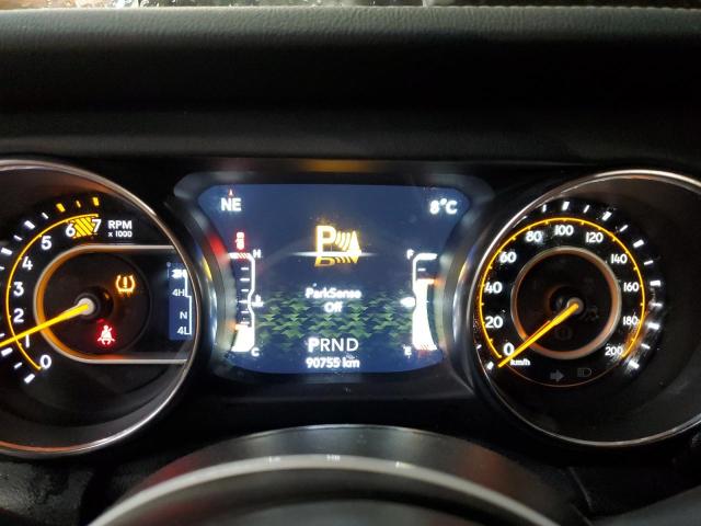 1C4HJXEN4MW711393 - 2021 JEEP WRANGLER U SAHARA BLACK photo 9