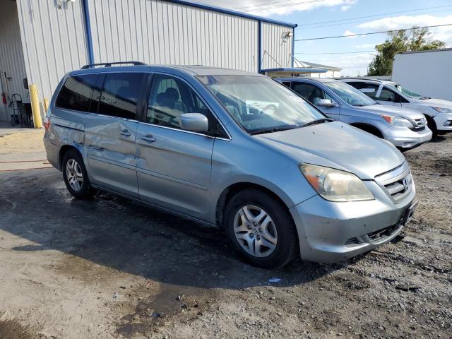 5FNRL386X6B126580 - 2006 HONDA ODYSSEY EXL BLUE photo 4