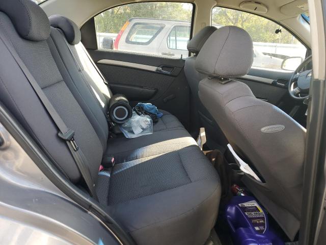 KL1TD56657B130100 - 2007 CHEVROLET AVEO BASE SILVER photo 10