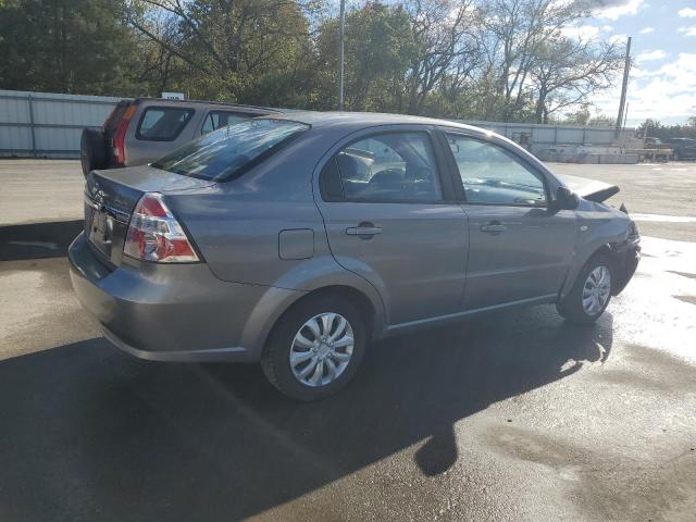 KL1TD56657B130100 - 2007 CHEVROLET AVEO BASE SILVER photo 3