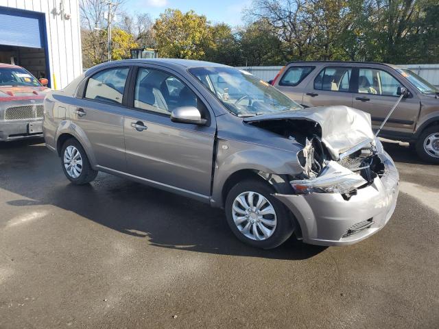 KL1TD56657B130100 - 2007 CHEVROLET AVEO BASE SILVER photo 4