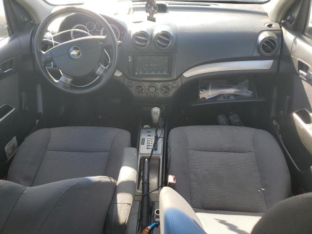 KL1TD56657B130100 - 2007 CHEVROLET AVEO BASE SILVER photo 8