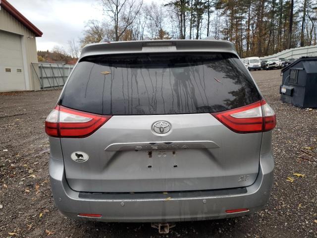 5TDDK3DC3GS130122 - 2016 TOYOTA SIENNA XLE SILVER photo 6