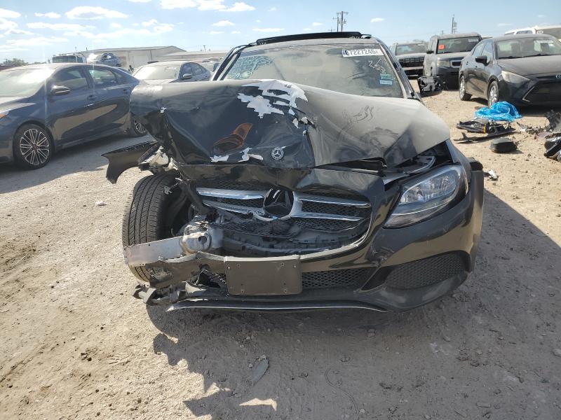 WDDWF4JB6JR403211 - 2018 MERCEDES-BENZ C 300 Чорний фото 5