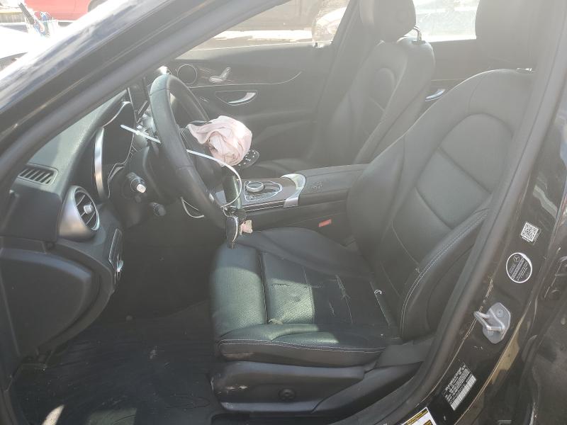 WDDWF4JB6JR403211 - 2018 MERCEDES-BENZ C 300 Чорний фото 7