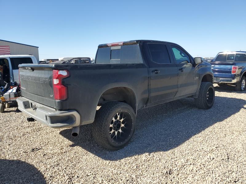 3GCPWCEKXKG231592 - 2019 CHEVROLET SILVERADO C1500 LT BLACK photo 3