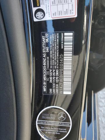 W1KZF8EB9PB101475 - 2023 MERCEDES-BENZ E 350 4MATIC BLACK photo 12
