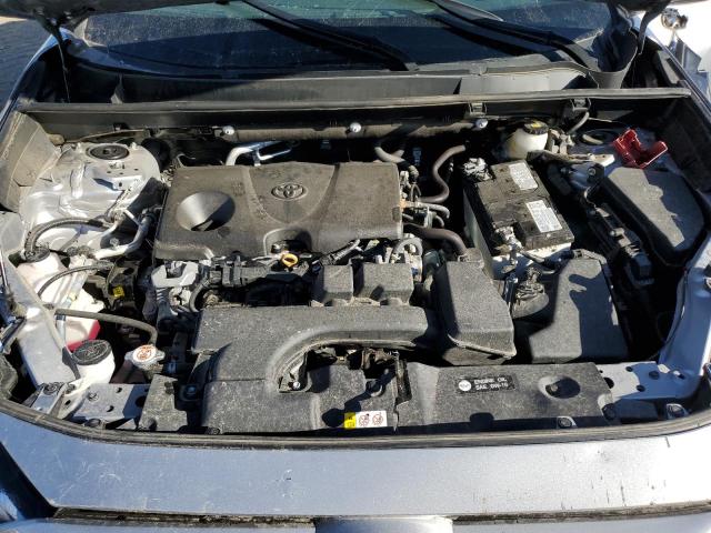2T3W1RFV6NC203445 - 2022 TOYOTA RAV4 XLE SILVER photo 11