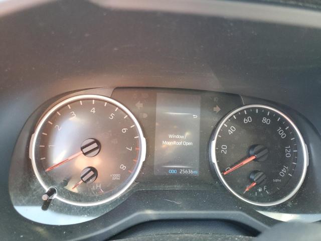 2T3W1RFV6NC203445 - 2022 TOYOTA RAV4 XLE SILVER photo 9