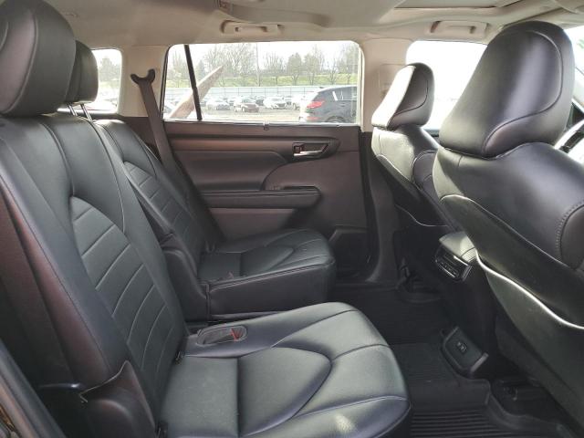 5TDGZRBH0MS549292 - 2021 TOYOTA HIGHLANDER XLE BLACK photo 11
