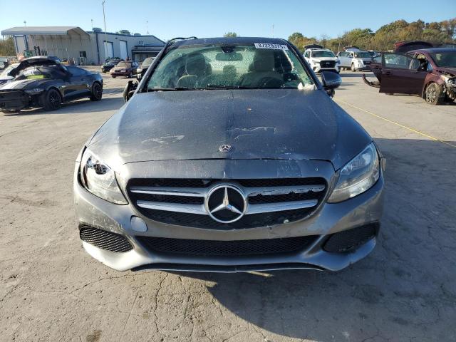 55SWF4KBXJU269199 - 2018 MERCEDES-BENZ C 300 4MATIC GRAY photo 5