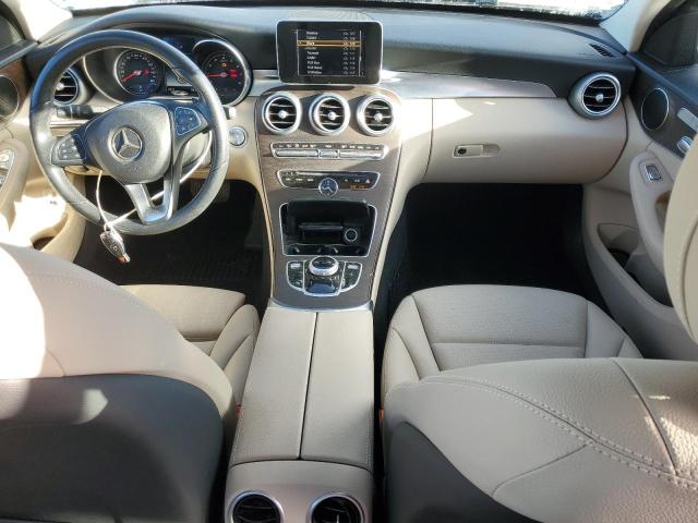 55SWF4KBXJU269199 - 2018 MERCEDES-BENZ C 300 4MATIC GRAY photo 8