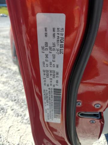 3C4NJCBB2JT194599 - 2018 JEEP COMPASS LATITUDE 红色 照片 14