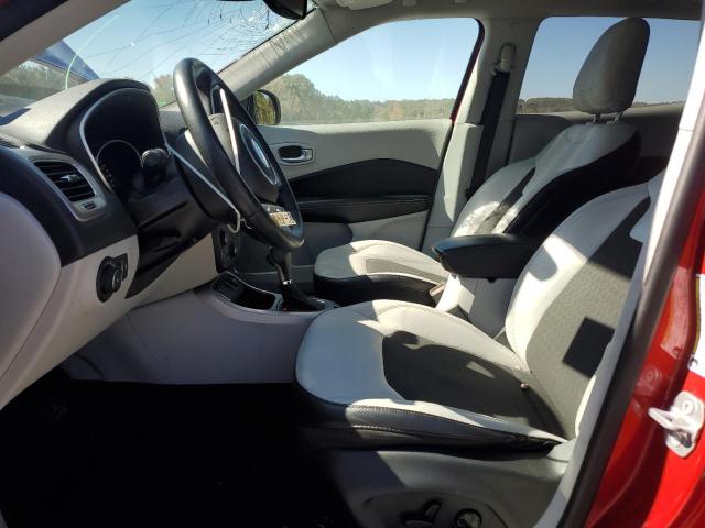 3C4NJCBB2JT194599 - 2018 JEEP COMPASS LATITUDE 红色 照片 7