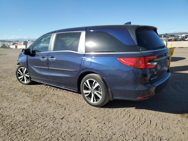 5FNRL6H85RB051391 - 2024 HONDA ODYSSEY TOURING BLUE photo 2