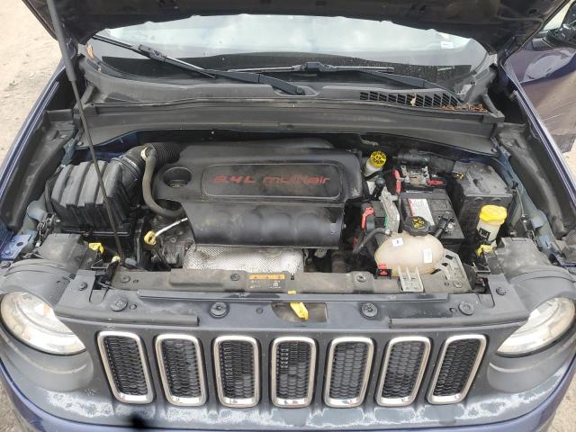 ZACCJBAB2HPG56468 - 2017 JEEP RENEGADE SPORT BLUE photo 11