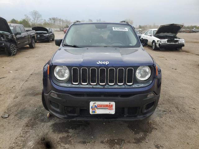 ZACCJBAB2HPG56468 - 2017 JEEP RENEGADE SPORT BLUE photo 5