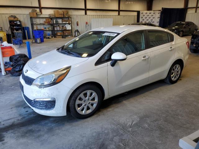 KNADM4A35G6699393 - 2016 KIA RIO LX WHITE photo 1