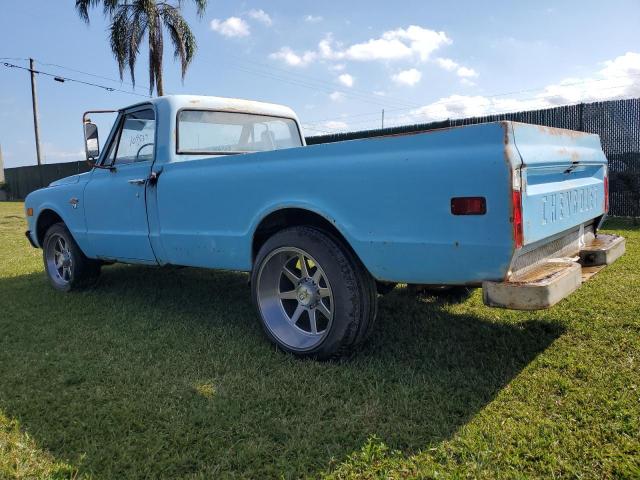 CS248T141943 - 1968 CHEVROLET C20 BLUE photo 2