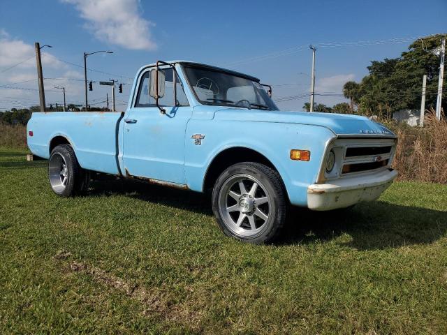 CS248T141943 - 1968 CHEVROLET C20 BLUE photo 4