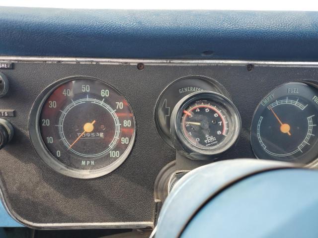 CS248T141943 - 1968 CHEVROLET C20 BLUE photo 9