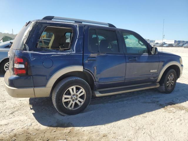 1FMEU64E76UA28409 - 2006 FORD EXPLORER EDDIE BAUER BLUE photo 3